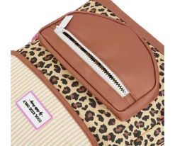 Mochila Preescolar Solapa Léopard #6 Personalizable