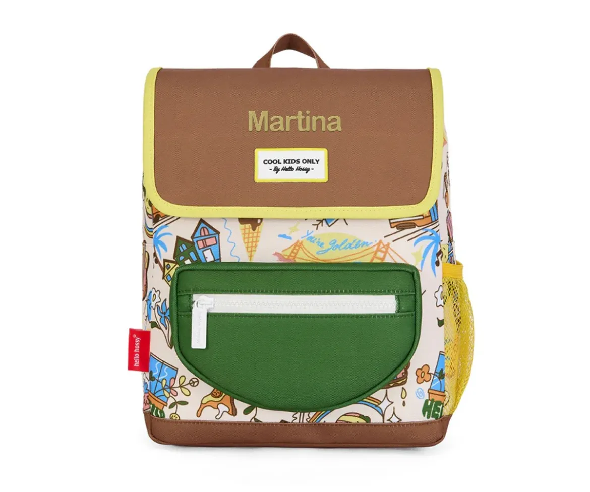 Mochila Preescolar Solapa San Francisco Personalizable