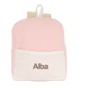 Mochila Rainbow Dots Rosa Personalizable