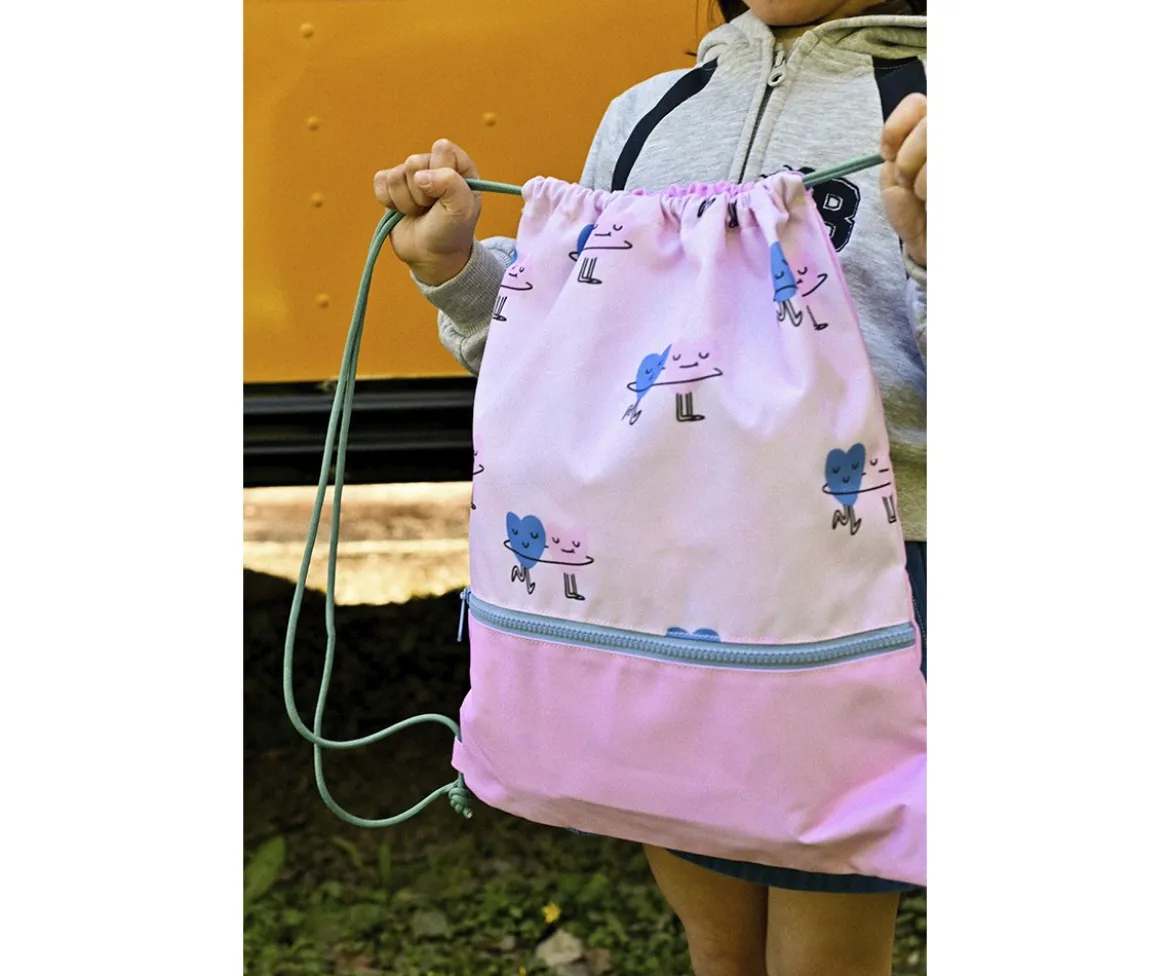 Mochila Saco Dancing Hearts Personalizable