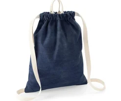 Mochila Saco Denim Blue Personalizable