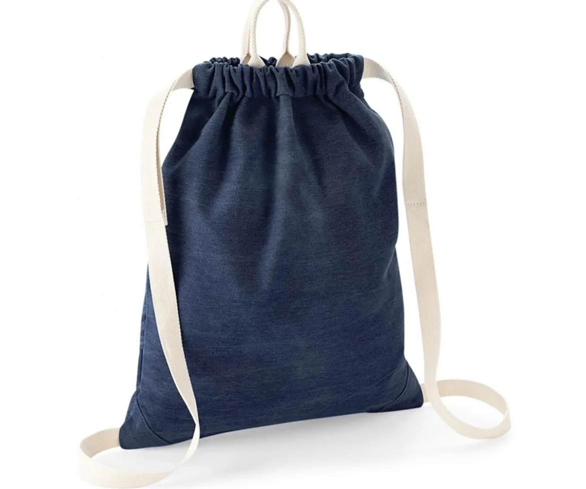 Mochila Saco Denim Blue Personalizable