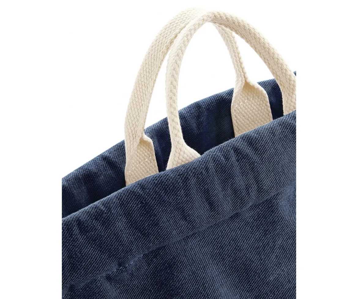 Mochila Saco Denim Blue Personalizable