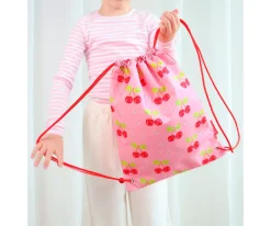 Mochila Saco Happy Cherries Personalizable