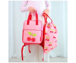 Mochila Saco Happy Cherries Personalizable