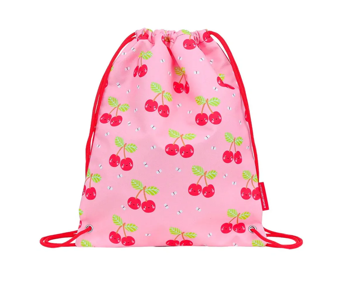 Mochila Saco Happy Cherries Personalizable