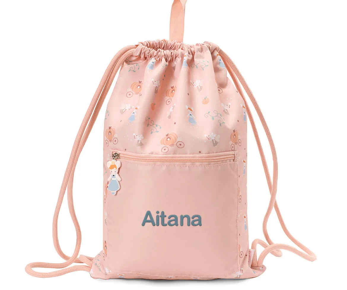 Mochila Saco Impermeable Mouse Fairies Personalizable