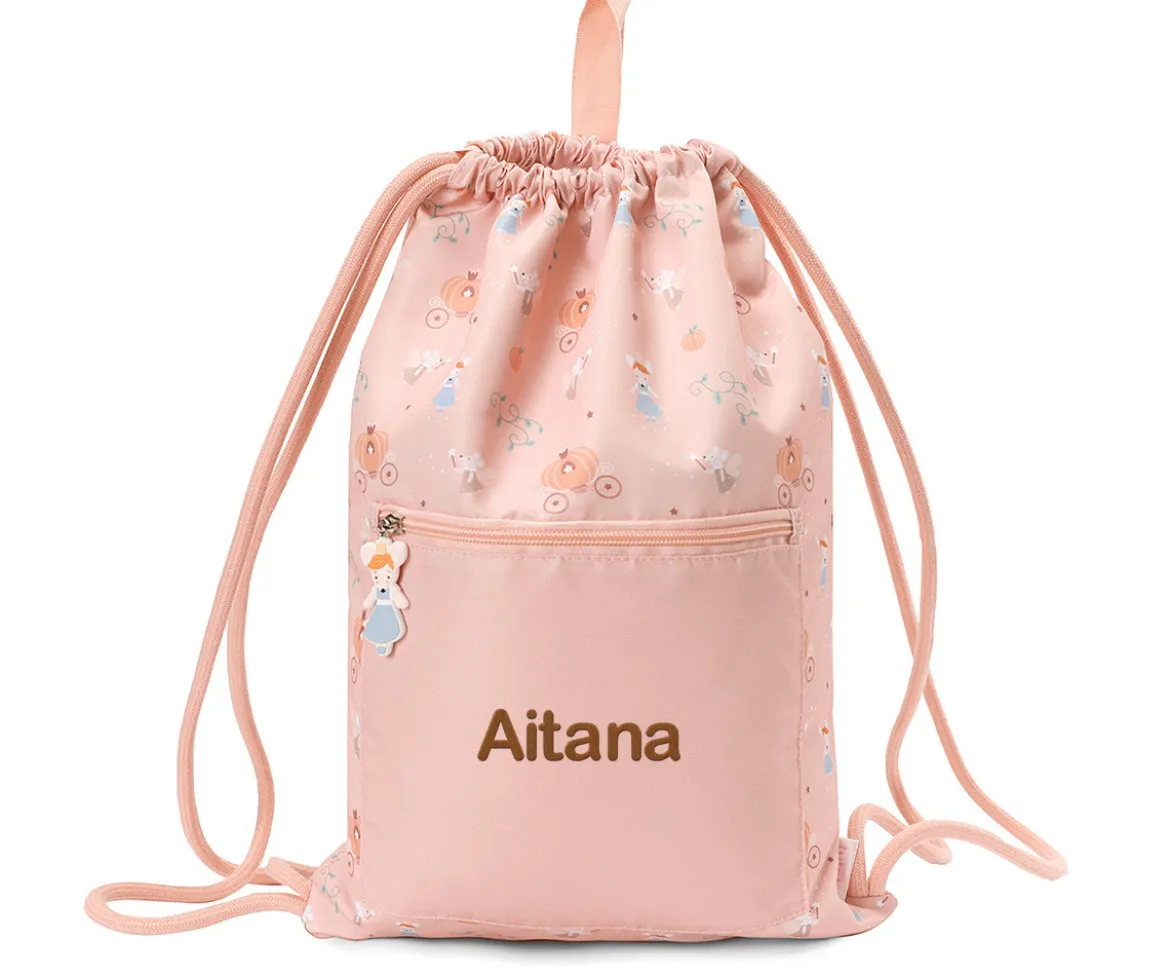 Mochila Saco Impermeable Mouse Fairies Personalizable