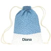 Mochila Saco Ministar Azul Personalizable