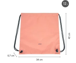 Mochila Saco Personalizable Colección 430 Since 1918 Rosa