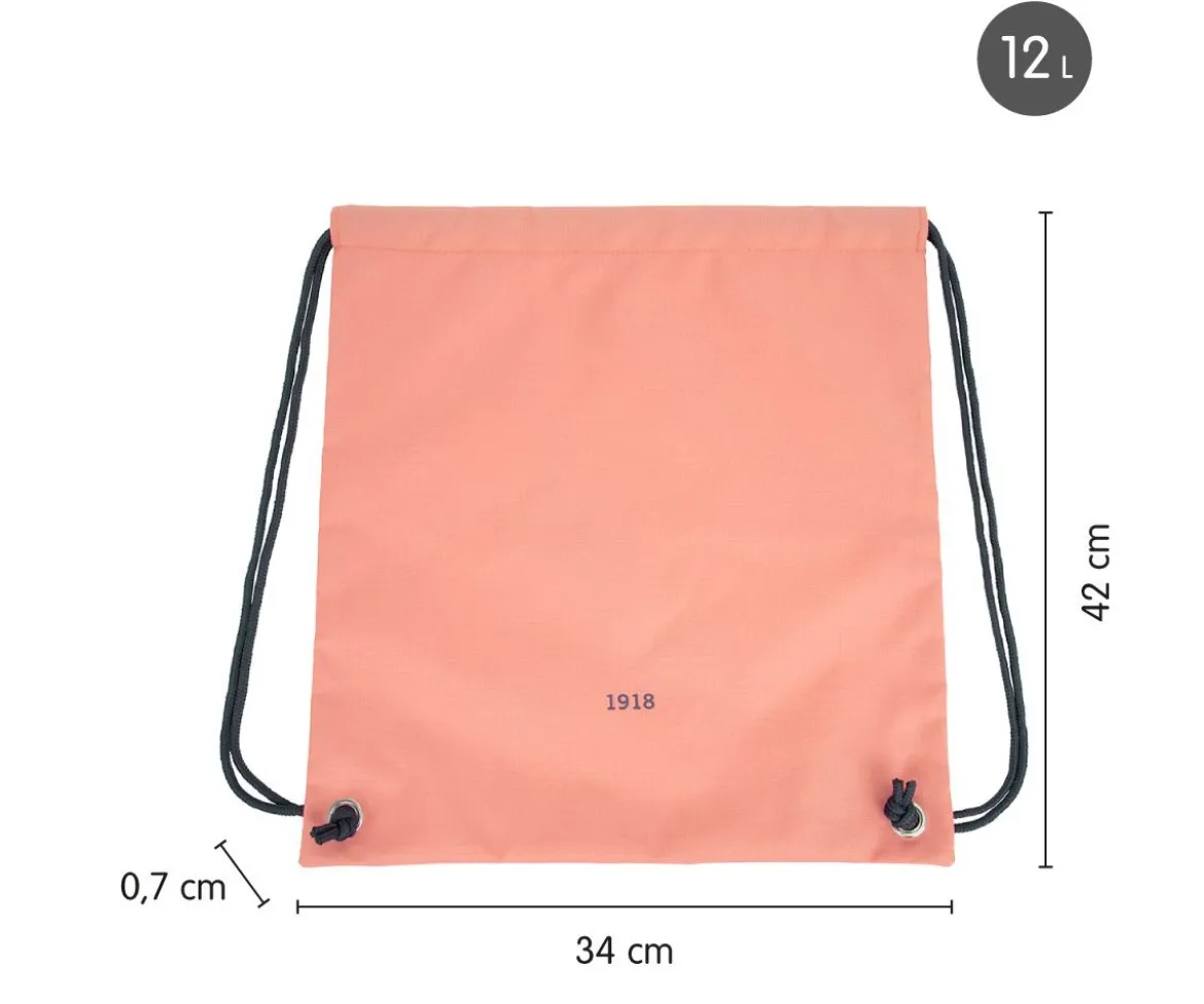 Mochila Saco Personalizable Colección 430 Since 1918 Rosa