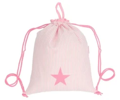Mochila Saco Personalizada Oxford Rosa