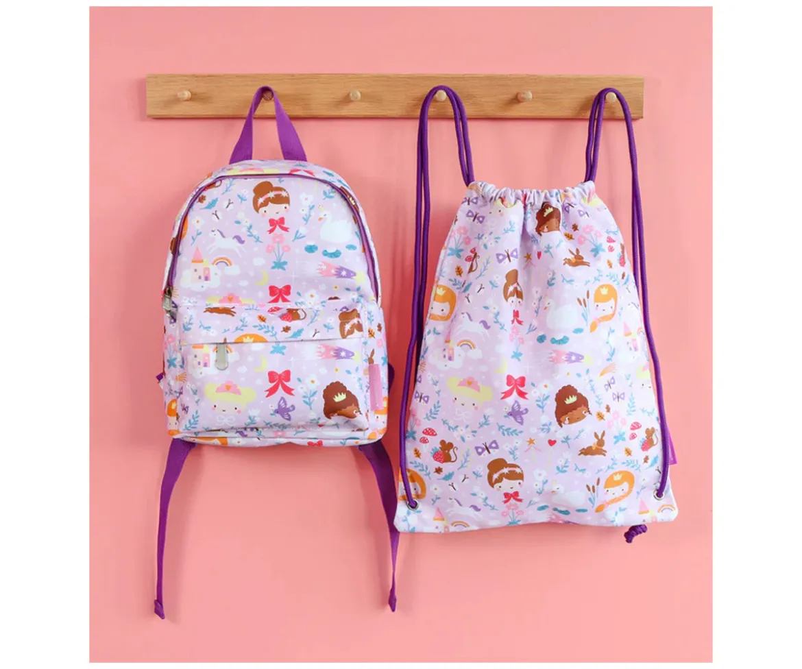 Mochila Saco Princesas Personalizable