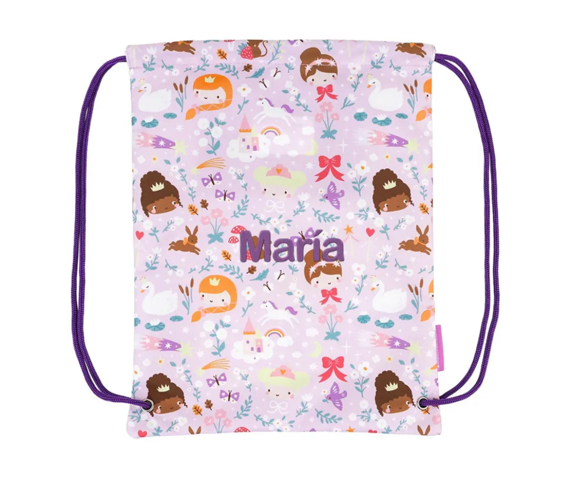 Mochila Saco Princesas Personalizable