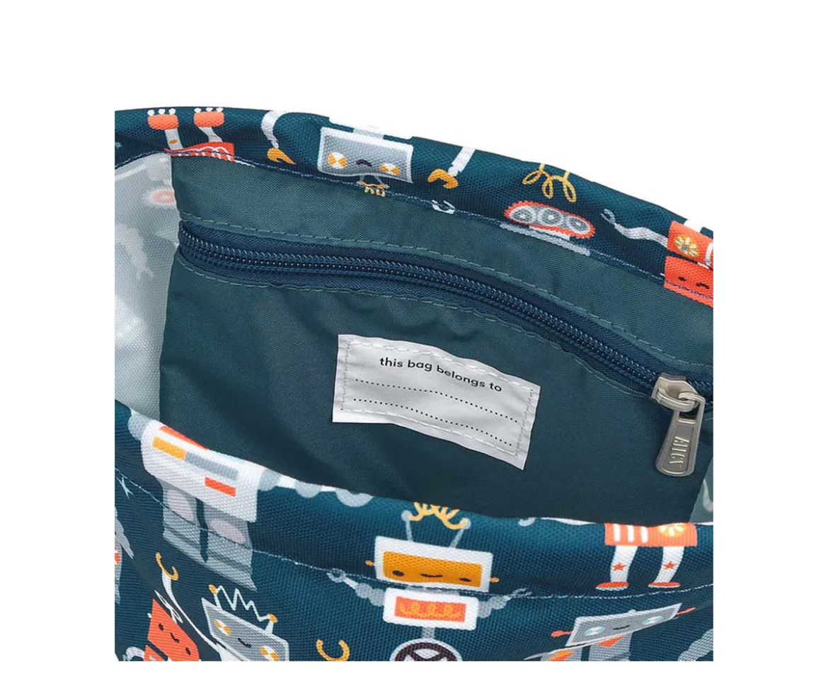 Mochila Saco Robots Personalizable