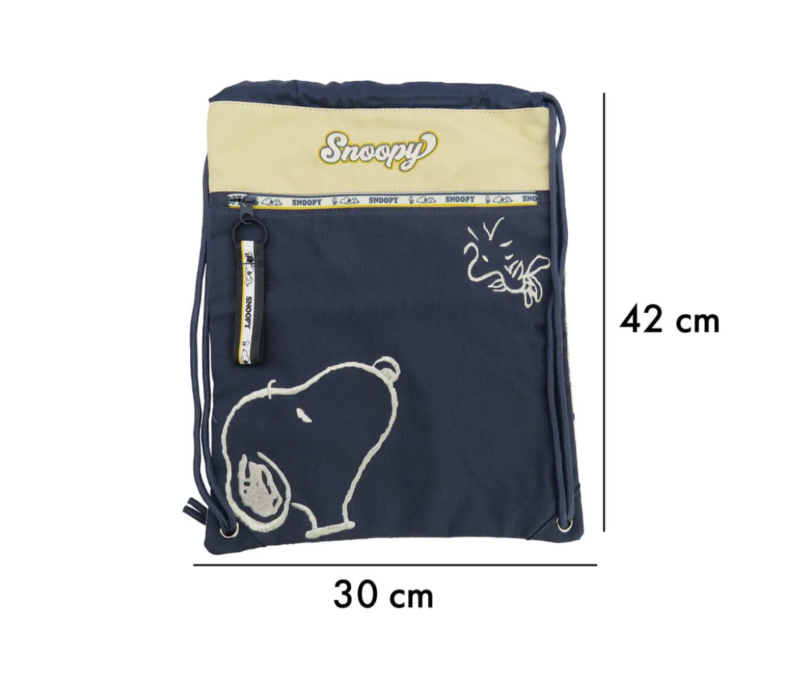 Mochila Saco Snoopy Comic Personalizable