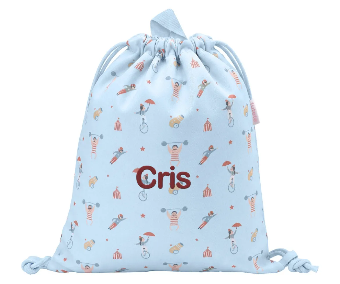 Mochila Saco Tela Circus Show Personalizable
