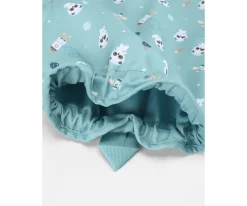 Mochila Saco Tela Pandas in Space Personalizable