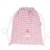 Mochila Saco Vichy Ballet Personalizable