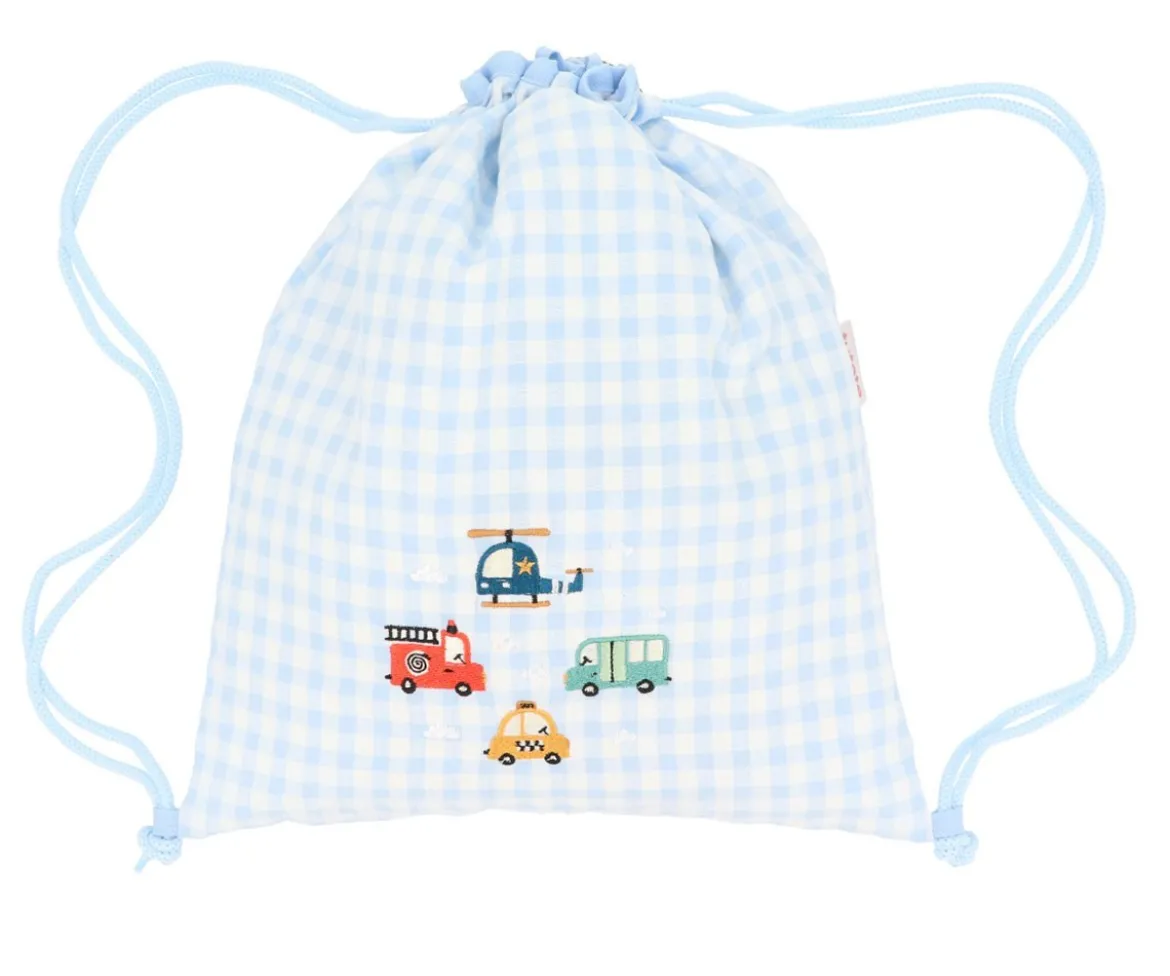 Mochila Saco Vichy City Cars Personalizable