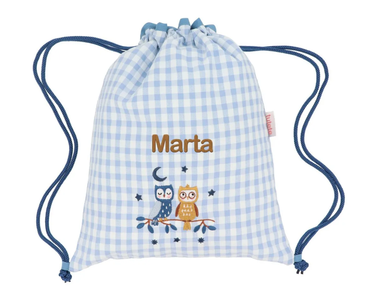 Mochila Saco Vichy Magical Forest Personalizable
