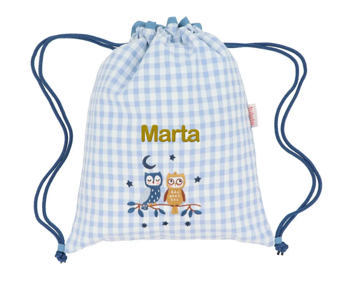 Mochila Saco Vichy Magical Forest Personalizable