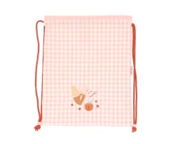 Mochila Saco Vichy Mouse Fairies Personalizable