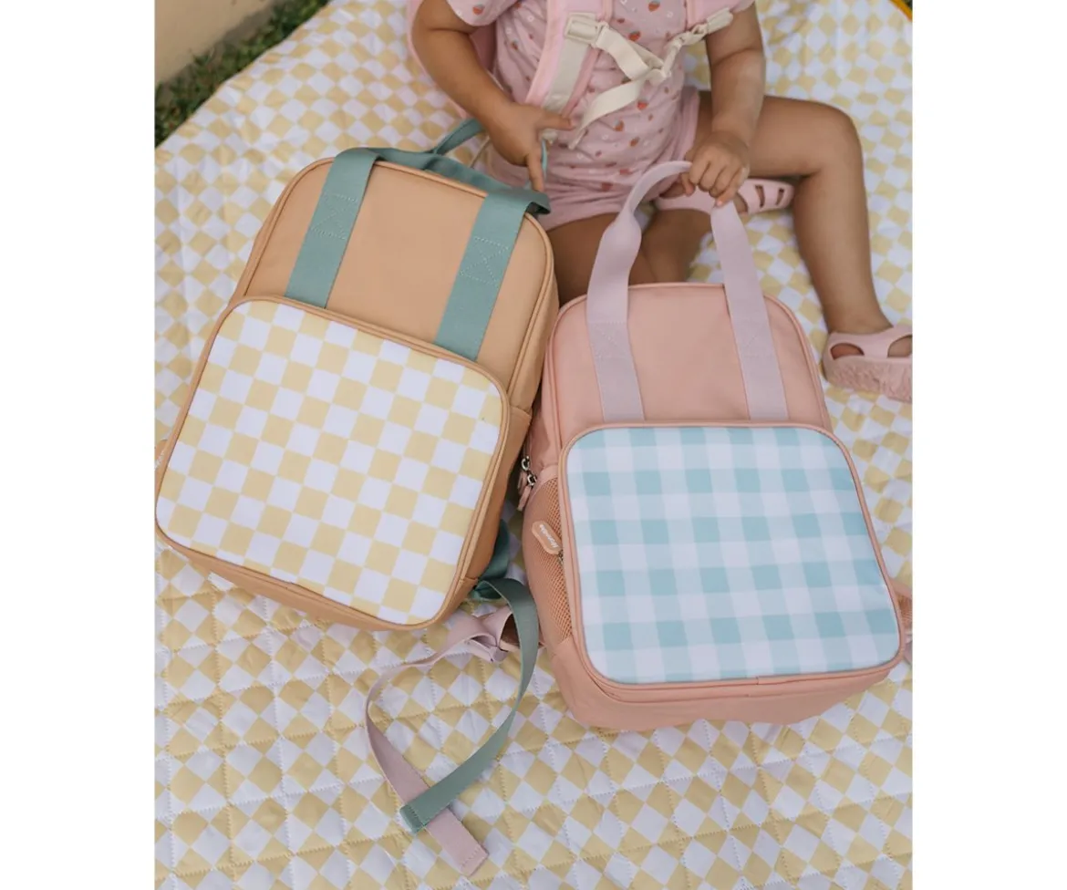 Mochila Scout Stripes Apricot Personalizable