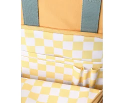 Mochila Scout Stripes Yellow Chess Personalizable