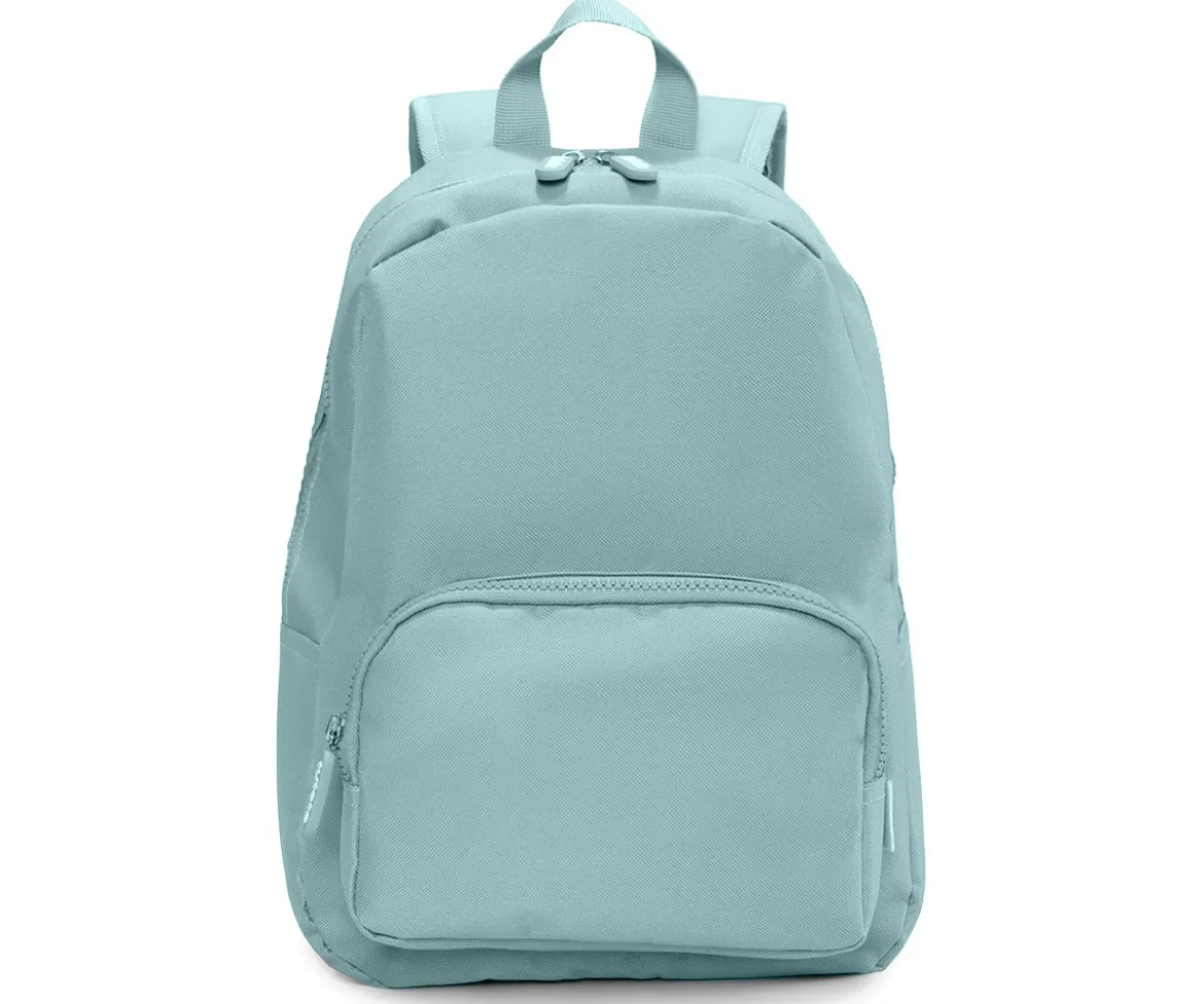 Mochila Solid Color Green Personalizada Pandas in Space