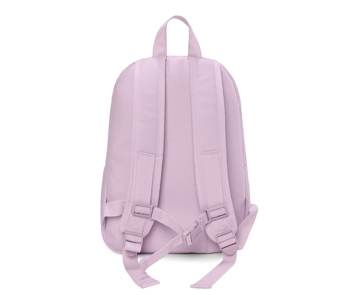 Mochila Solid Color Lavender + 6 Parches Autoadhesivos Happy Day