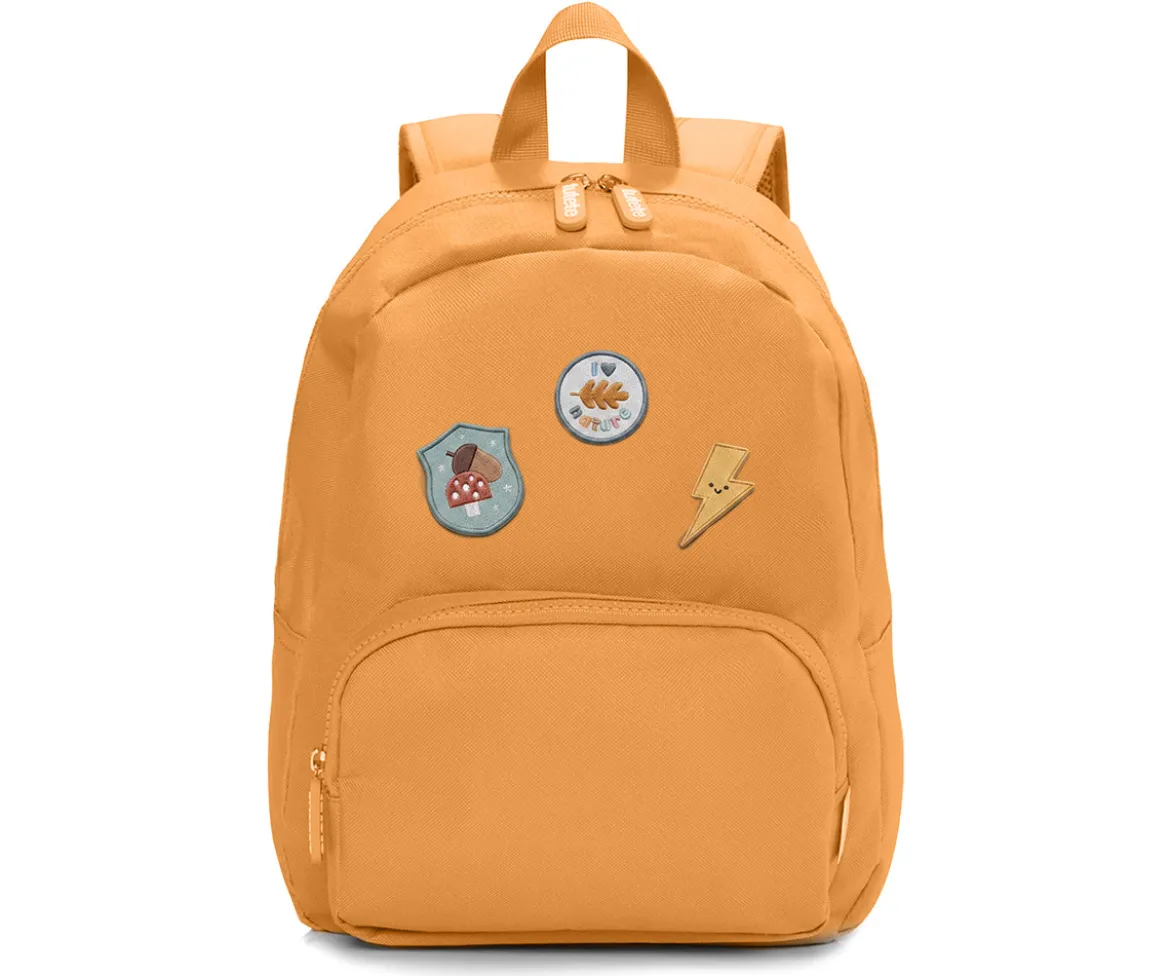 Mochila Solid Color Mustard + 6 Parches Autoadhesivos Nature
