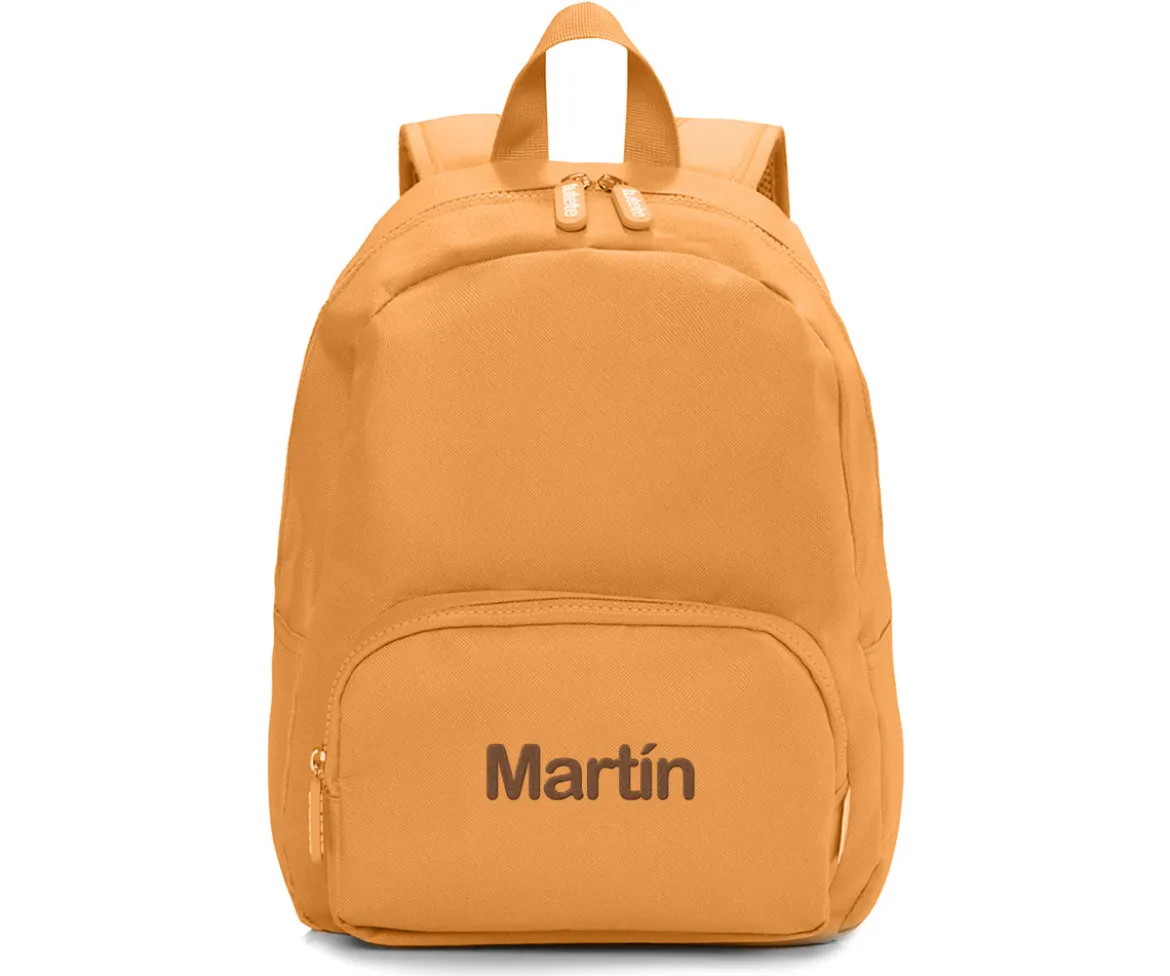Mochila Solid Color Mustard + 6 Parches Autoadhesivos Nature