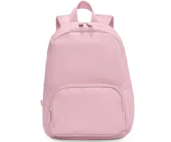 Mochila Solid Color Pink Personalizada Blossom Birds