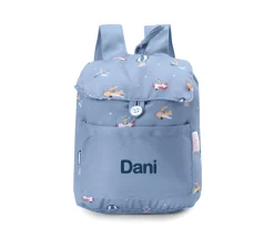 Mochila Tela Pequeña Planes Personalizable