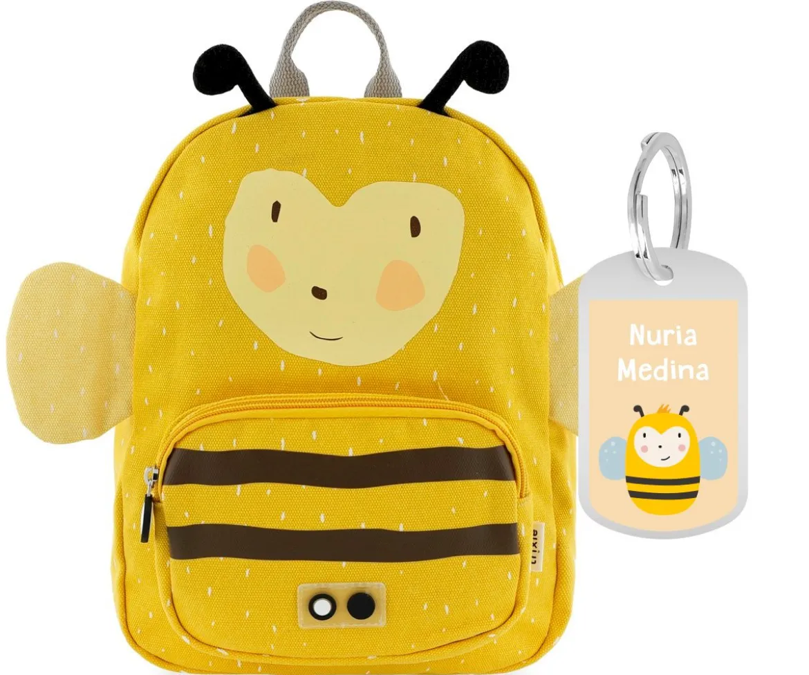 Mochila Trixie GRANDE Mr. Bumblebee con Llavero Personalizado