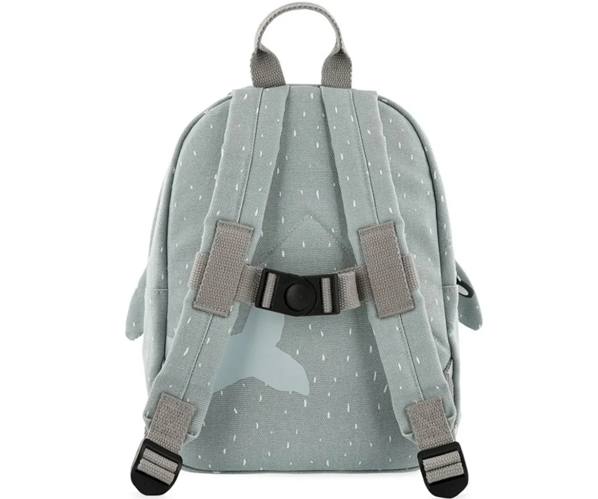 Mochila Trixie GRANDE Mr. Shark con Llavero Personalizado