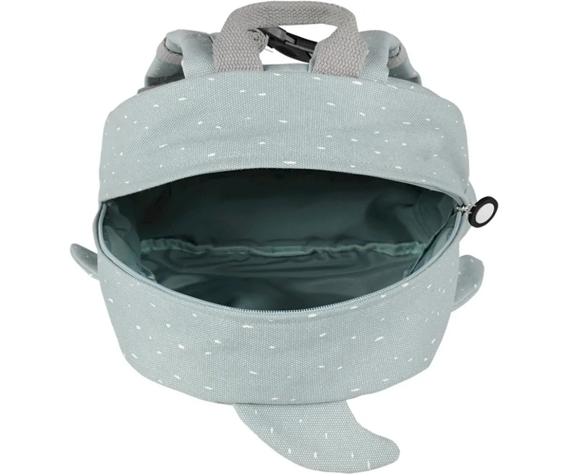 Mochila Trixie GRANDE Mr. Shark con Llavero Personalizado