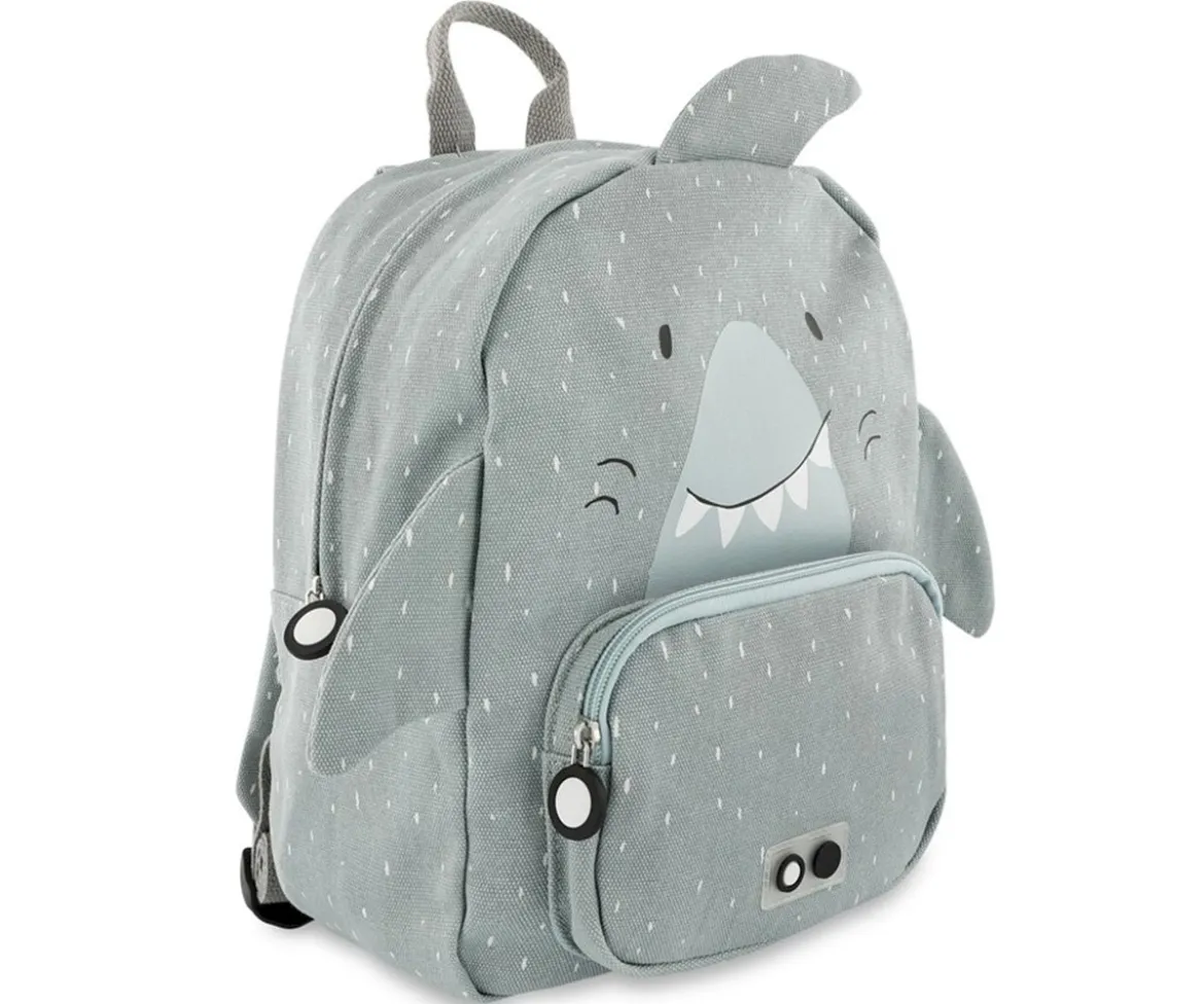 Mochila Trixie GRANDE Mr. Shark con Llavero Personalizado