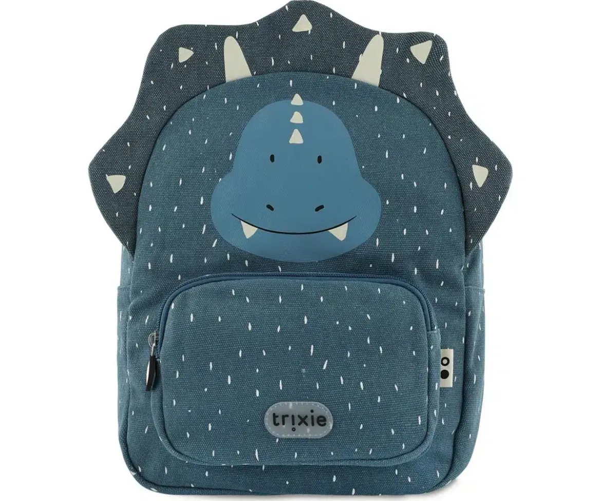 Mochila Trixie GRANDE Mr. Triceratops Personalizable