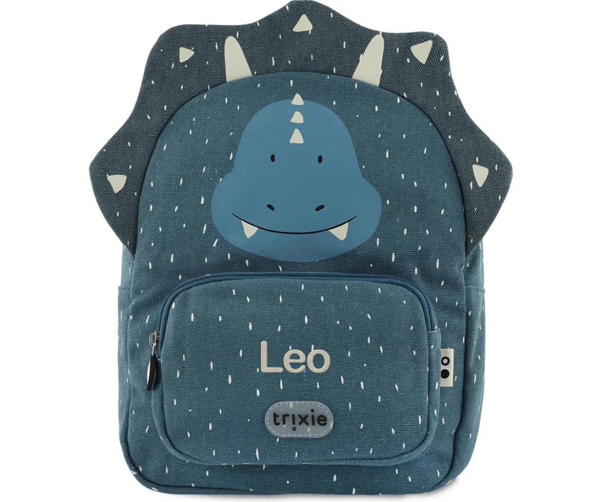 Mochila Trixie GRANDE Mr. Triceratops Personalizable