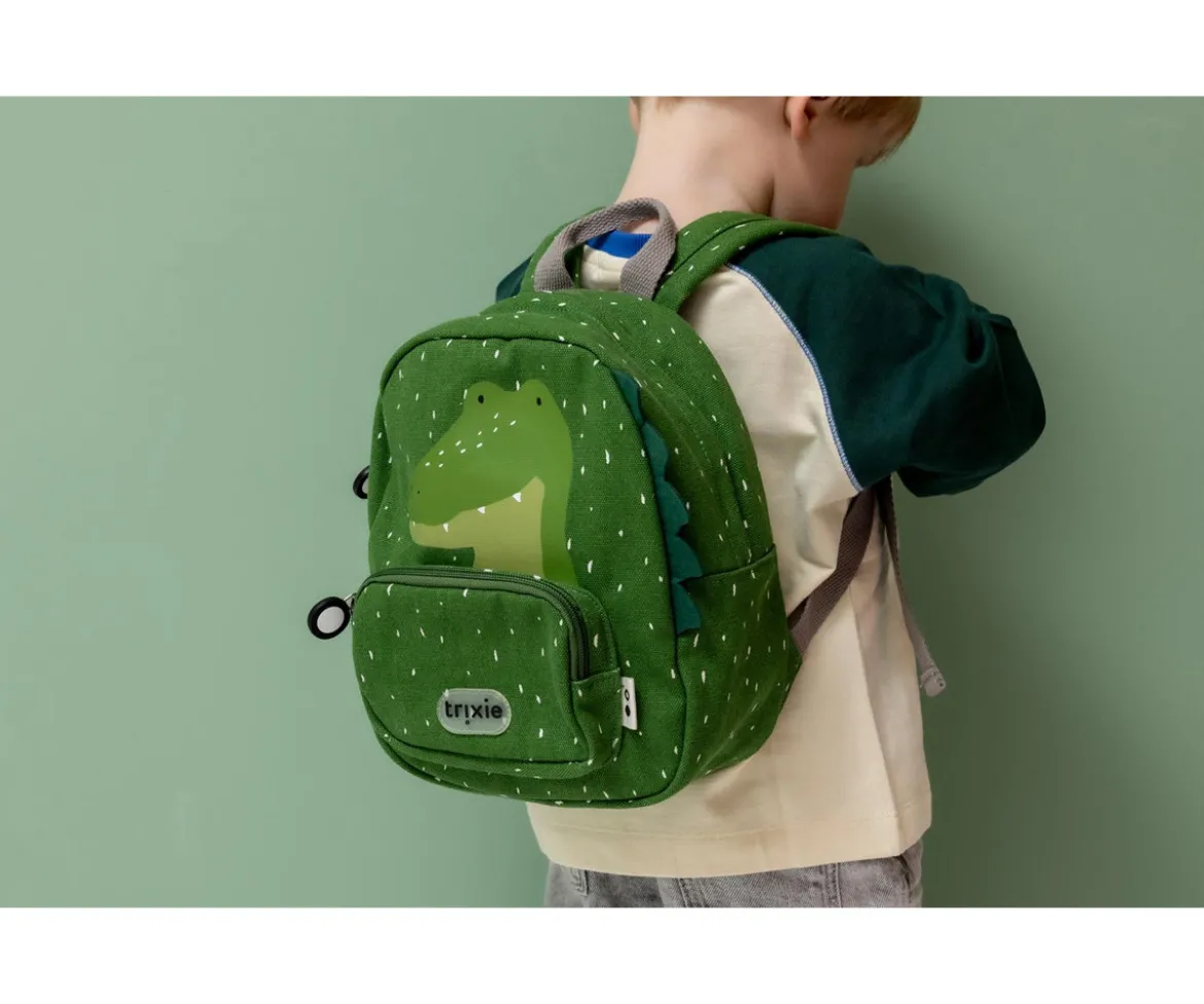 Mochila Trixie PEQUEÑA Mr. Alligator Personalizable