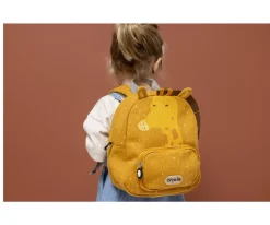 Mochila Trixie PEQUEÑA Mr. Giraffe Personalizable