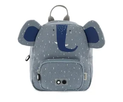 Mochila Trixie PEQUEÑA Mrs. Elephant con Llavero Personalizado