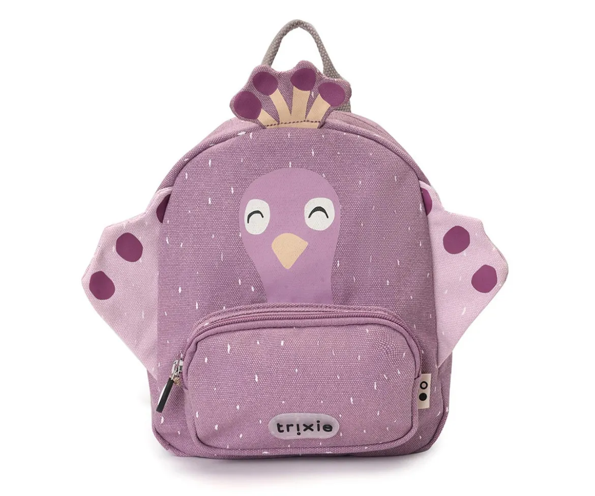 Mochila Trixie PEQUEÑA Mrs. Peacock Personalizable