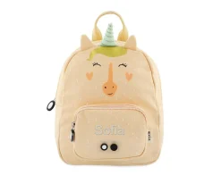 Mochila Trixie PEQUEÑA Mrs. Unicorn con Llavero Personalizado