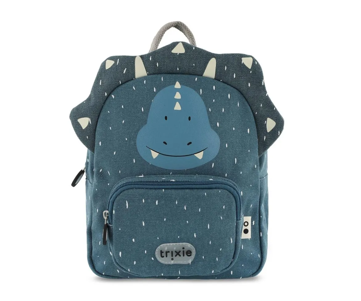Mochila Trixie PEQUEÑA Mr. Triceratops Personalizable