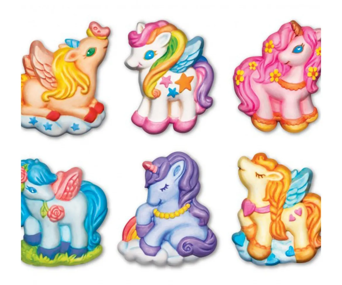 Moldea y Pinta Unicornios