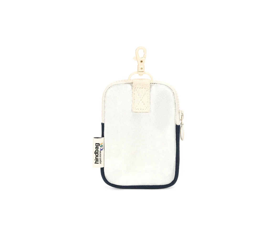 Monedero Infantil Billy Navy-Gris Metalizado