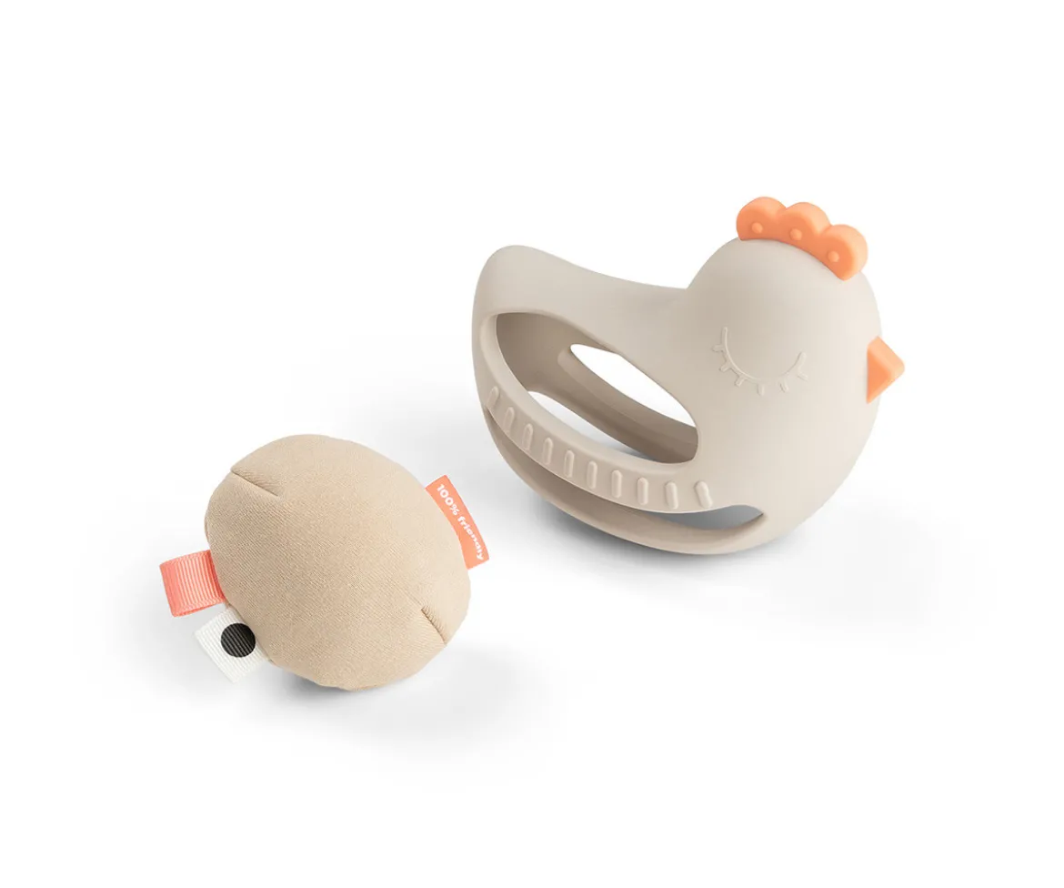 Mordedor y Sonajero Clucky Sand